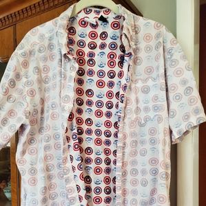 Marvel captain America shield shirt